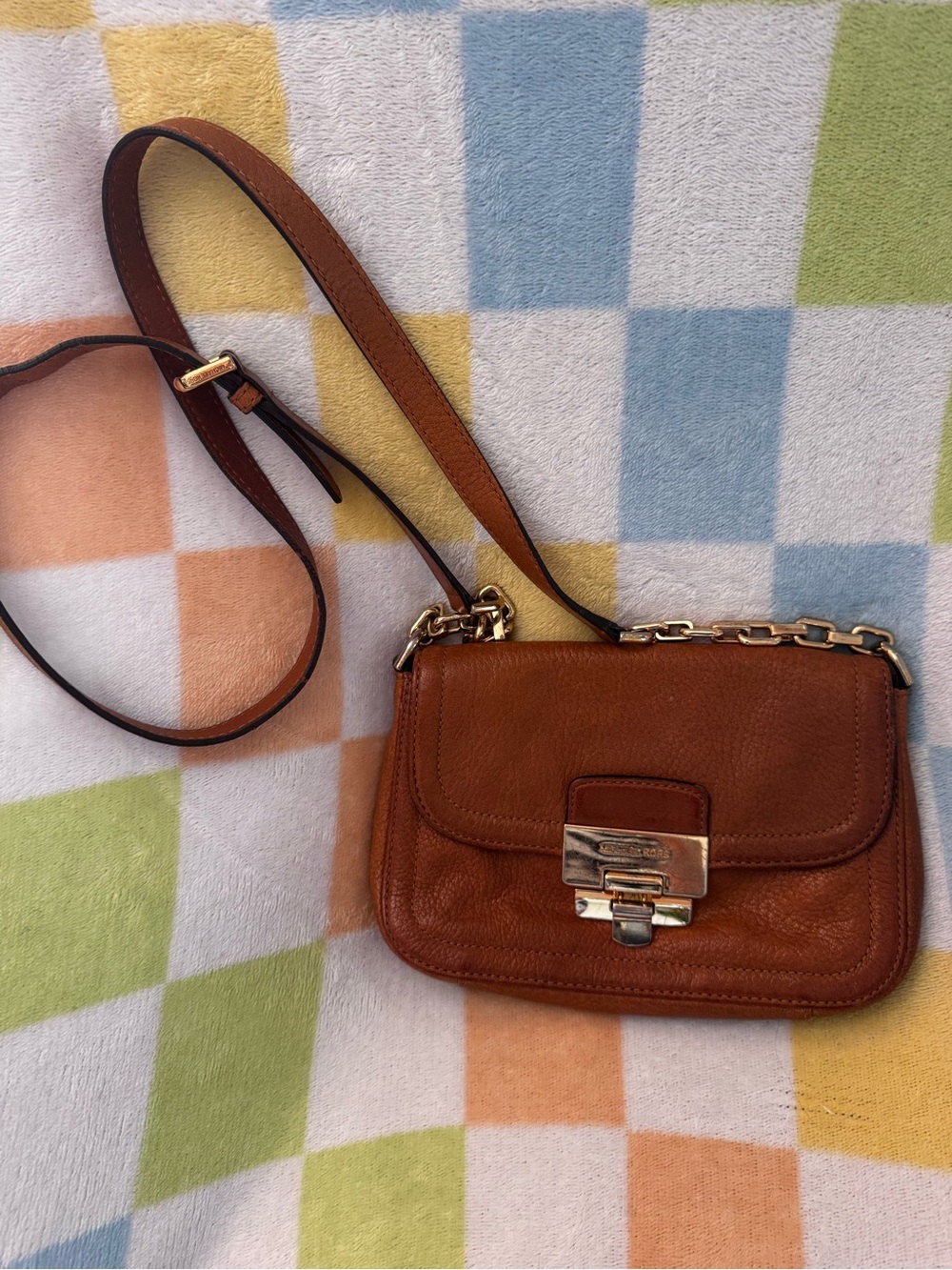 Michael Kors Crossbody with Chain Accent
